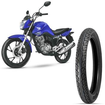 Pneu Moto Cg 160 Levorin Aro 18 90 90 18 57P Traseiro Matrix
