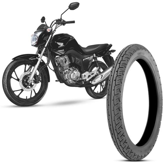 Pneu Moto Cg 160 Technic Aro 18 2 75 18 42P Dianteiro City Turbo
