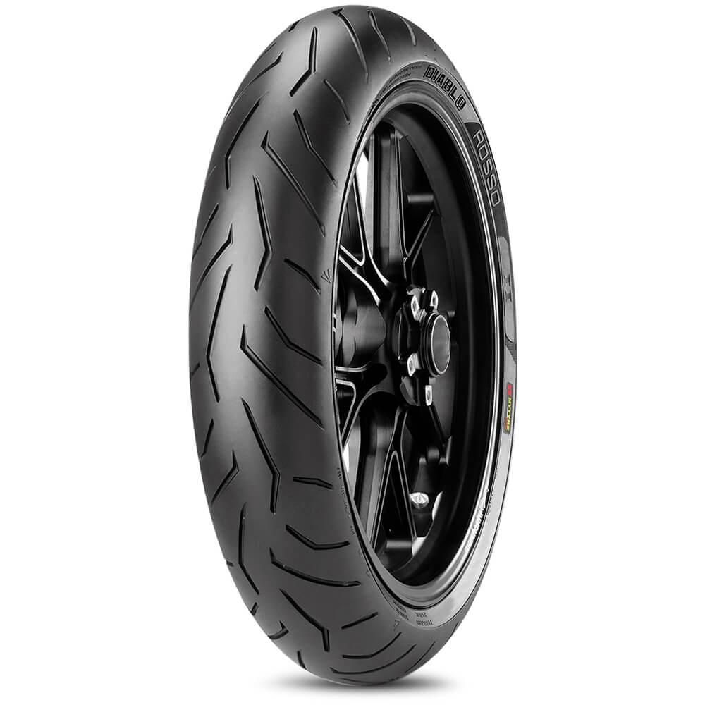 Pneu Moto Comet 250 Pirelli Aro 17 110 70 17 54H Dianteiro Diablo Rosso Ii