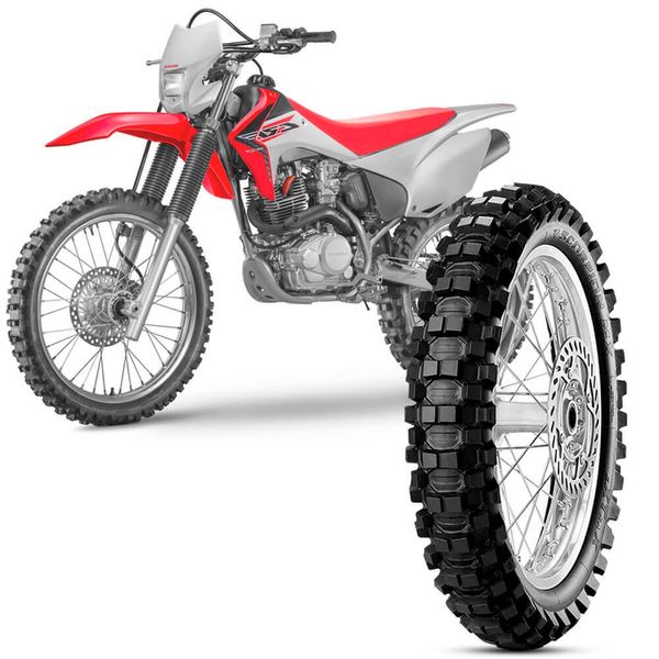 Pneu Moto Crf 230 Pirelli Aro 18 110 100 18 64M Traseiro Scorpion Mx Extra X