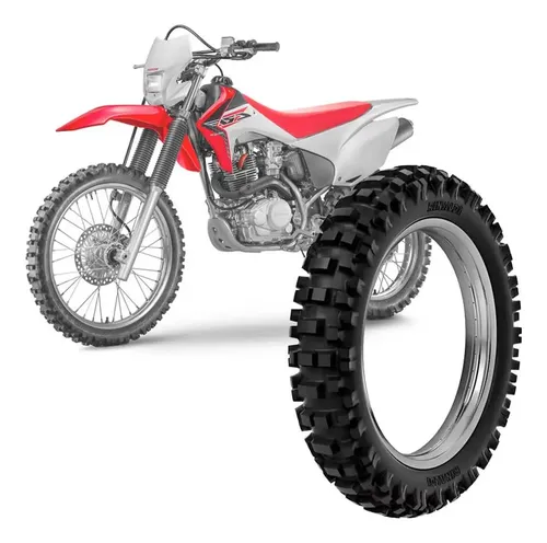 Pneu Moto Crf 230F Rinaldi Aro 18 100 100 18 59M Traseiro Rmx 35
