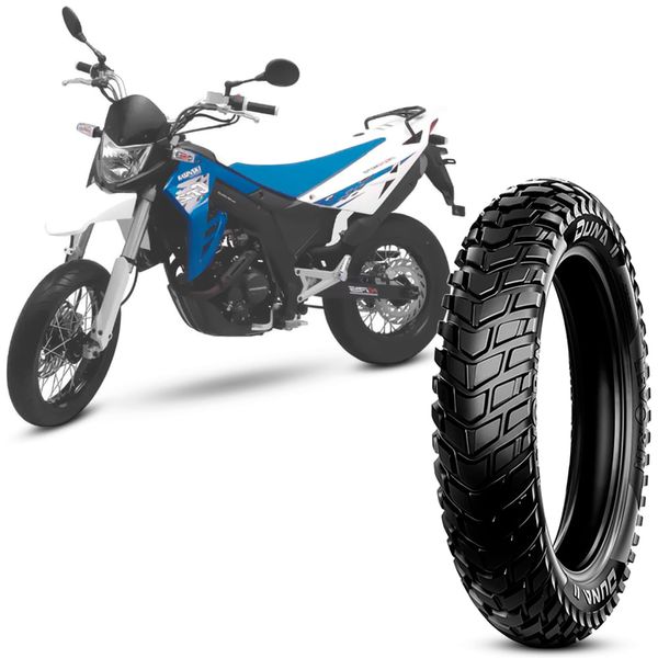 Pneu Moto Crz 150 Levorin Aro 18 110 80 18 58T Traseiro Dingo EVO
