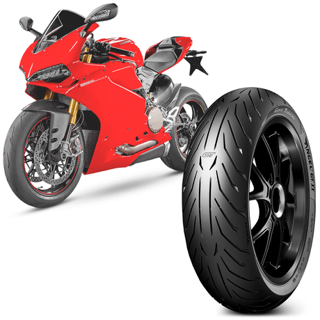 Pneu Moto Ducati 1299 Pirelli Aro 17 190 55 17 75W Traseiro Angel Gt 2