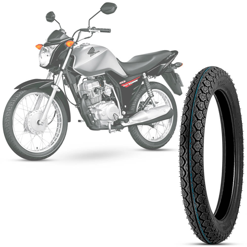 Pneu Moto Fan 125 Levorin Aro 18 90 90 18 57P M C Traseiro Dakar EVO