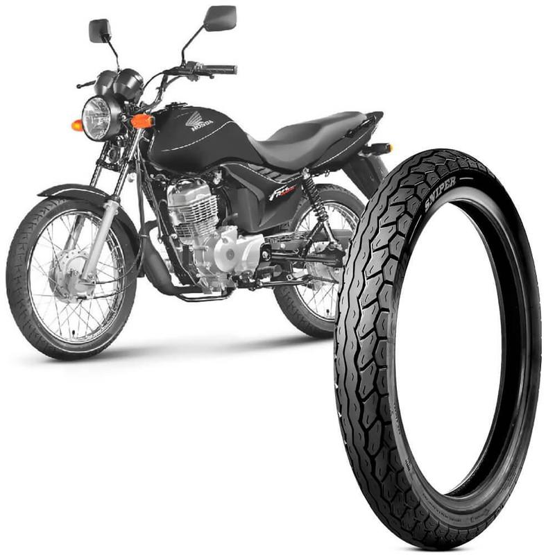 Pneu Moto Fan 150 Levorin Aro 18 80 100 18 47P M C Dianteiro Matrix