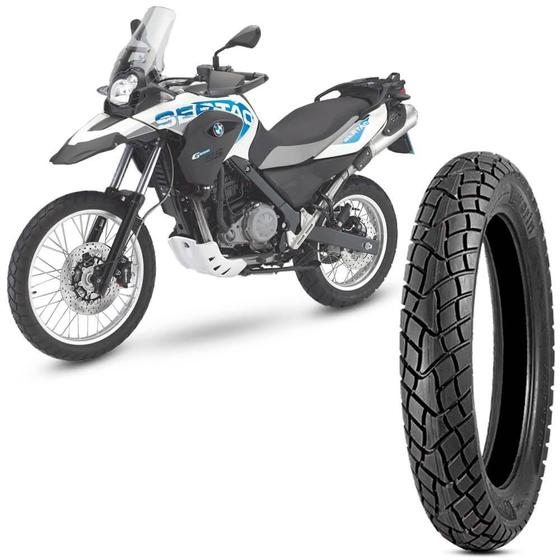 Pneu Moto Gs 650 Levorin Aro 17 130 80 17 65S Traseiro Dual Sport