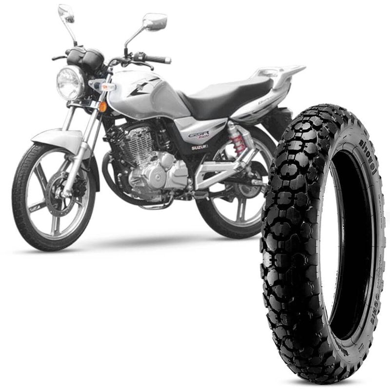 Pneu Moto Gsr 150I Levorin Aro 18 90 90 18 57P M C Traseiro Dakar EVO