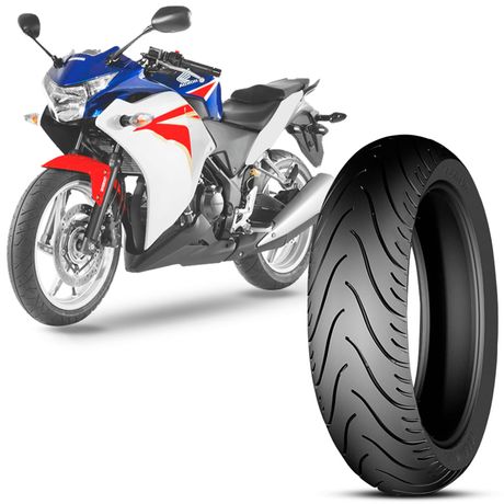 Pneu Moto Honda Cbr 250R Technic Aro 17 140 70 17 66S Tl Traseiro Stroker City