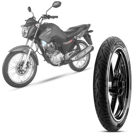 Pneu Moto Honda Cg 150 Pirelli Aro 18 80 100 18 47P Dianteiro Super City