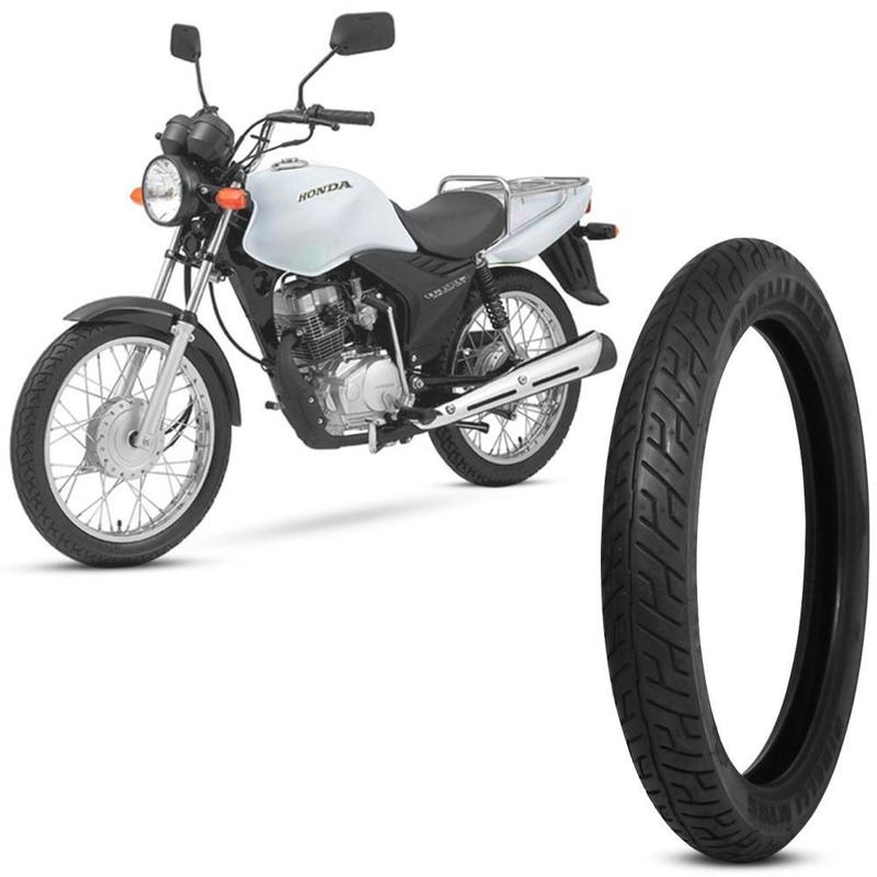 Pneu Moto Honda Cg Pirelli Aro 18 2 75 18 42P Tl Dianteiro MT65