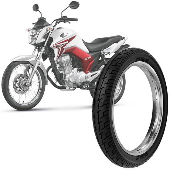 Pneu Moto Honda Cg Titan Rinaldi Aro 18 90 90 18 57P Traseiro BS32