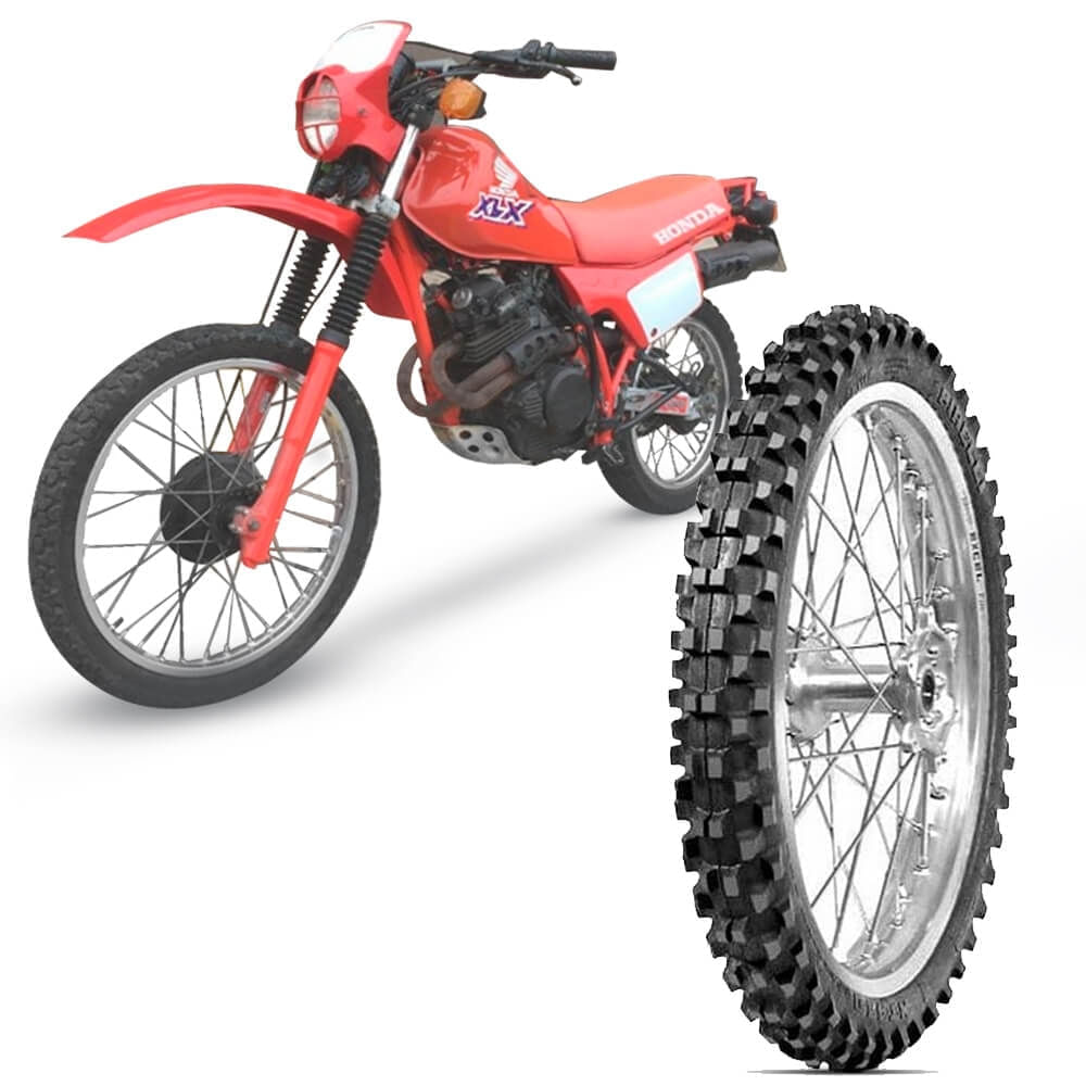 Pneu Moto Honda Xlx 250 Pirelli Aro 21 80 100 21 51M Dianteiro Scorpion MX32