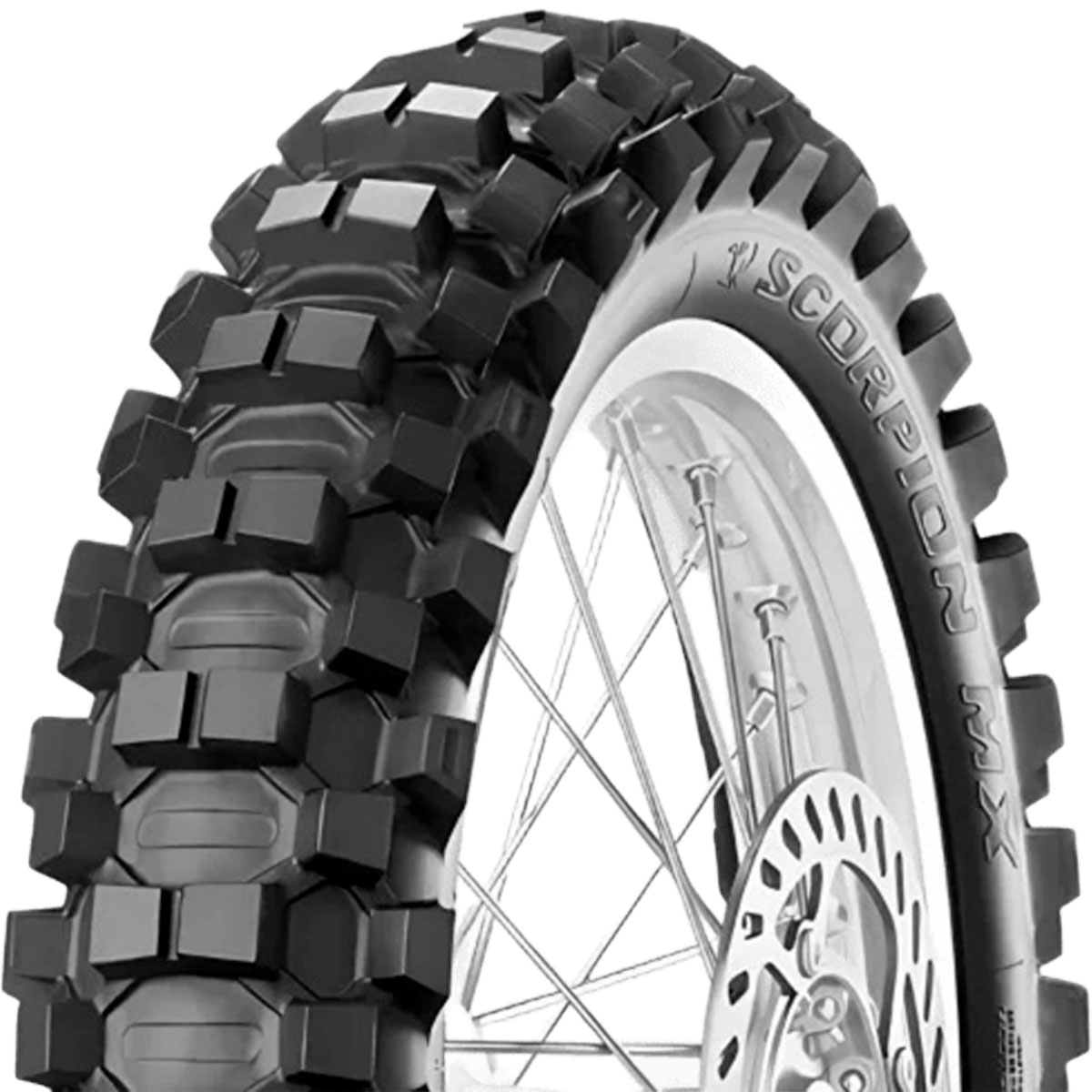 Pneu Moto Honda Xr Pirelli Aro 18 100 100 18 59M Traseiro Scorpion Mx Extra X