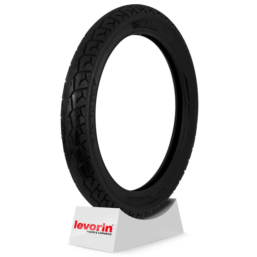 Pneu Moto Hunter 125 Levorin Aro 18 90 90 18 57P Traseiro Matrix