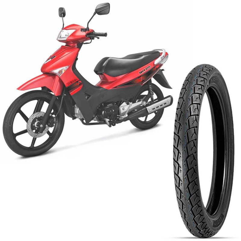 Pneu Moto Levorin Aro 14 110 80 14 59P Traseiro Matrix