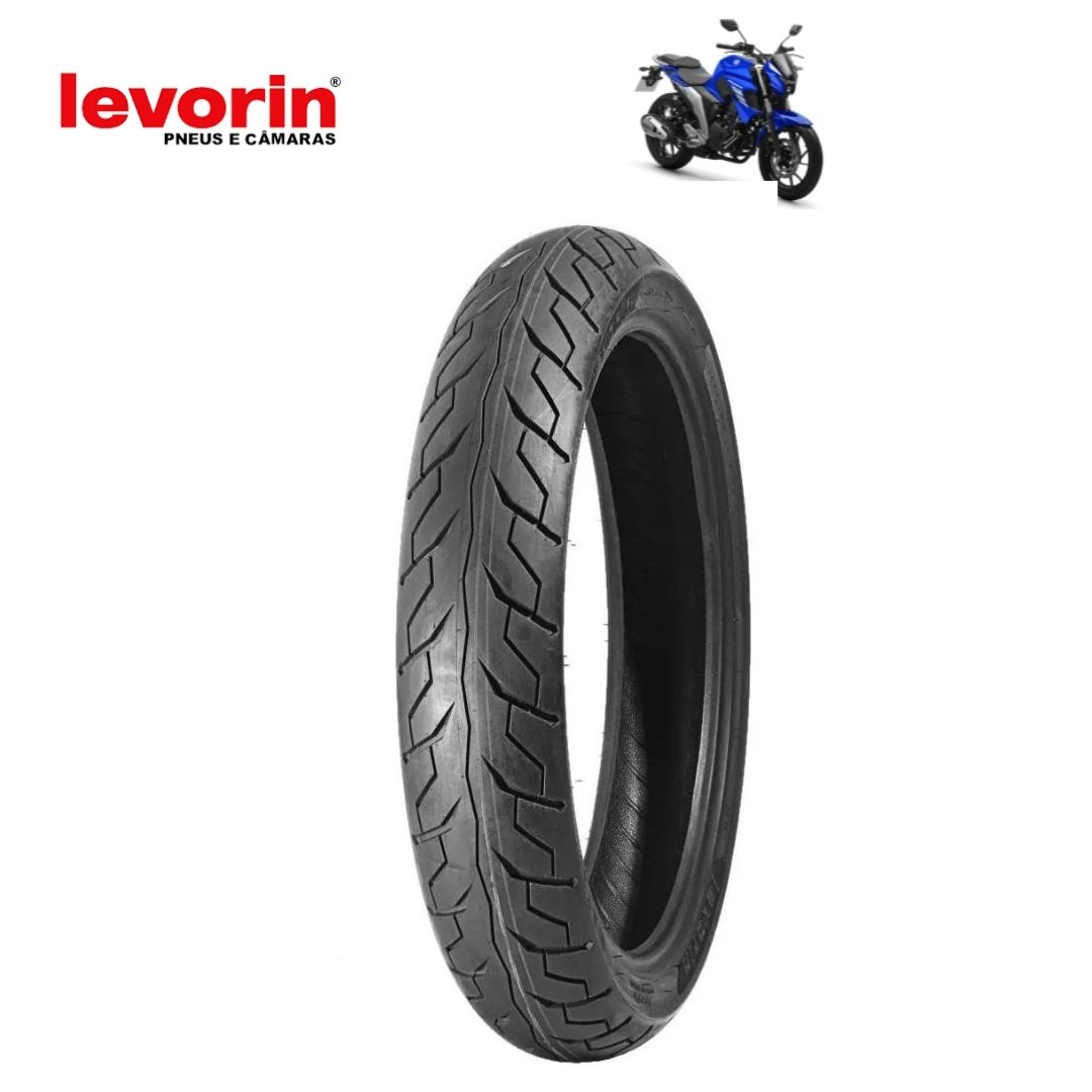 Pneu Moto Levorin Aro 17 100 80 17 52H Dianteiro Matrix Sport