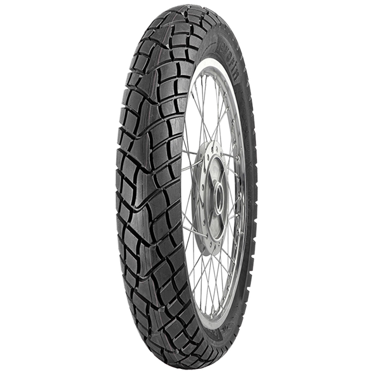 Pneu Moto Levorin Aro 17 110 90 17 60P Traseiro Dual Sport