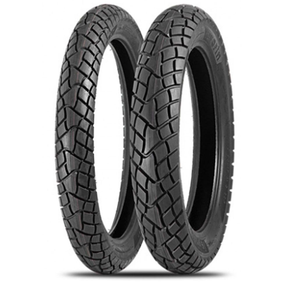 Pneu Moto Levorin Aro 17 120 90 17 64S Traseiro Dual Sport