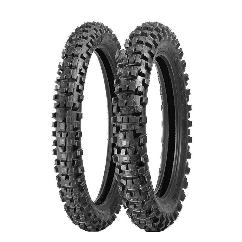 Pneu Moto Levorin Aro 18 100 100 18 Nhs Traseiro Raptor