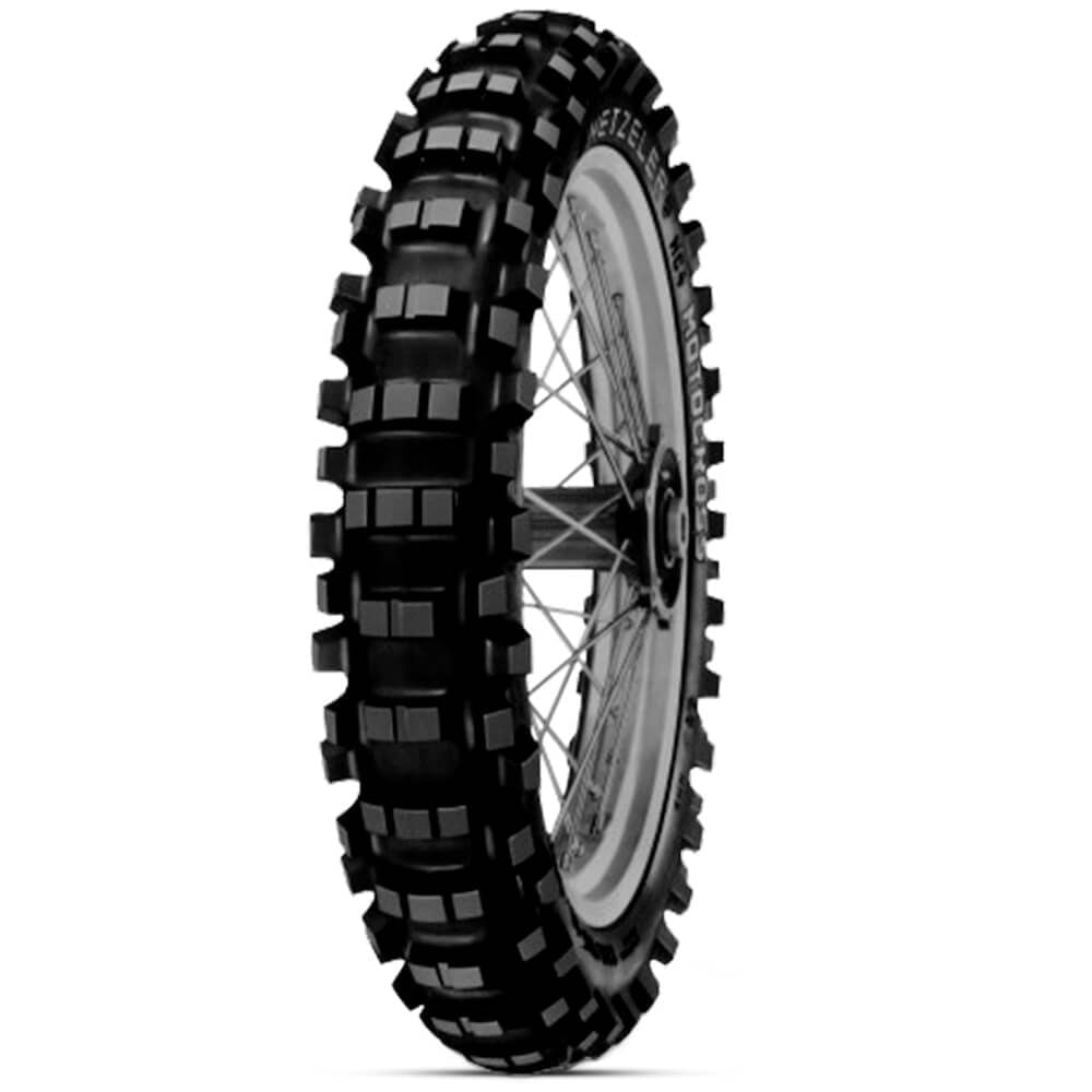 Pneu Moto Metzeler Aro 19 100 90 19 57M Nhs Traseiro MC4