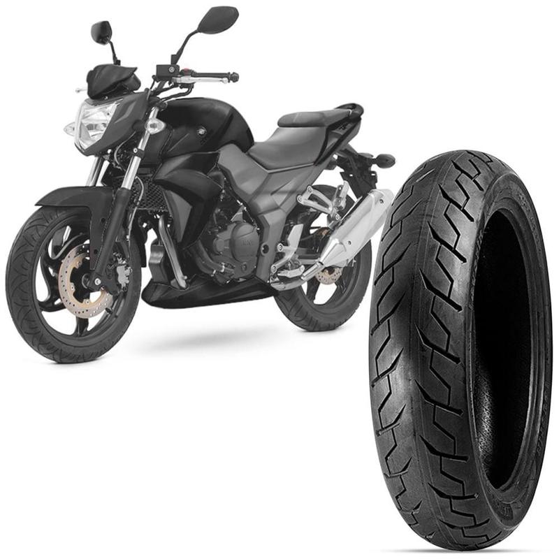 Pneu Moto Ninja 250R Levorin Aro 17 130 70 17 62H Traseiro Matrix Sport