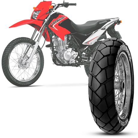 Pneu Moto Nxr 125 Bros Metzeler Aro 17 110 90 17 60P Traseiro Tourance