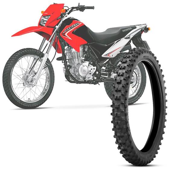 Pneu Moto Nxr 150 Bros Technic Aro 19 90 90 19 52M Dianteiro Tt Tmx Trilha