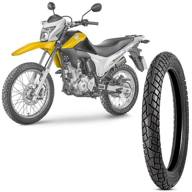Pneu Moto Nxr 160 Bros Levorin Aro 19 90 90 19 52P Dianteiro Dual Sport
