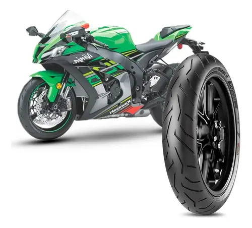 Pneu Moto Pirelli Aro 17 120 70 17 58W Dianteiro Diablo Supercorsa Sp