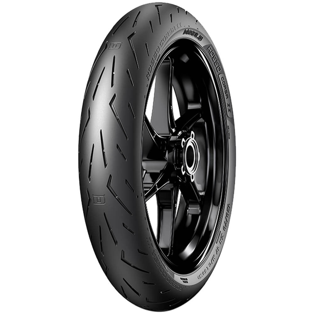 Pneu Moto Pirelli Aro 17 120 70R17 58W Dianteiro Diablo Rosso 2