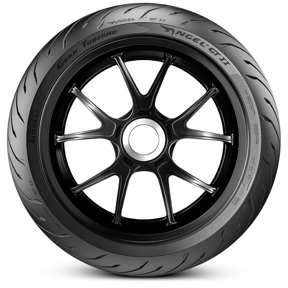 Pneu Moto Pirelli Aro 17 190 55 17 75W Traseiro Angel Gt 2