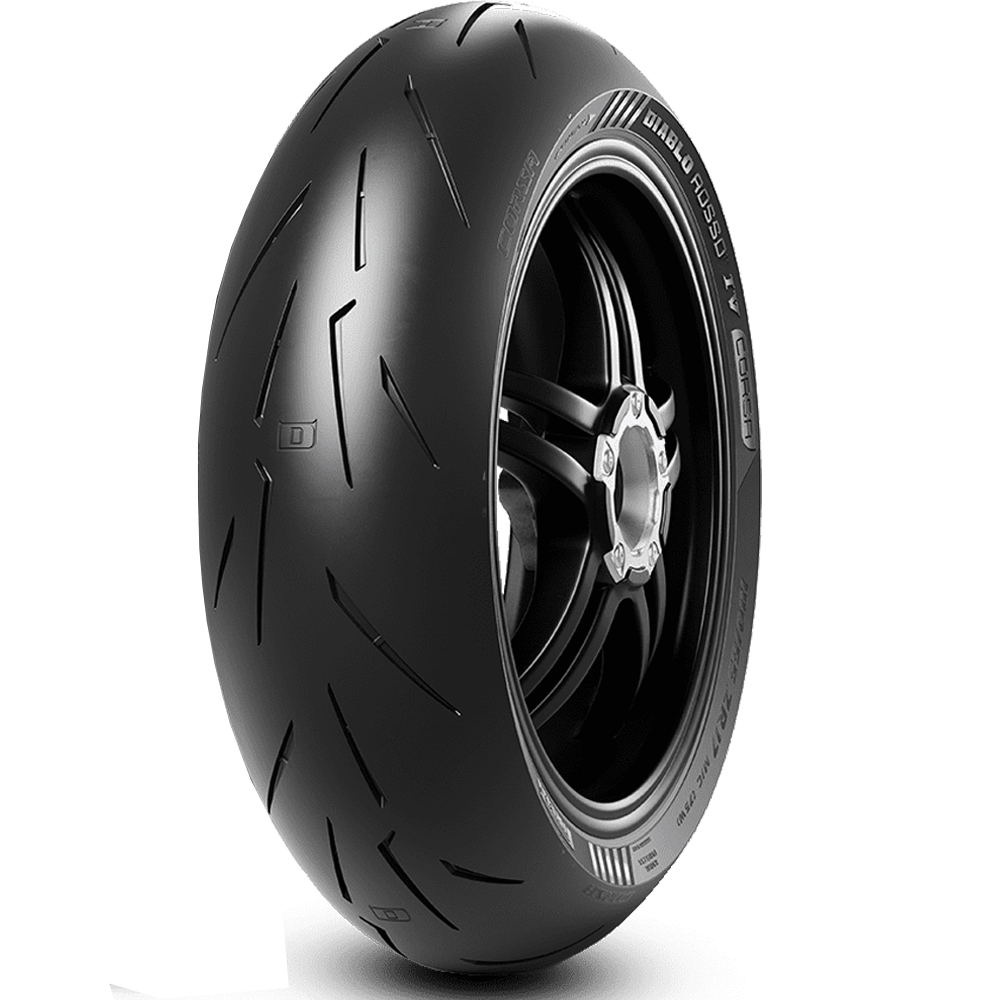 Pneu Moto Pirelli Aro 17 190 55R17 75W Traseiro Diablo Rosso 3