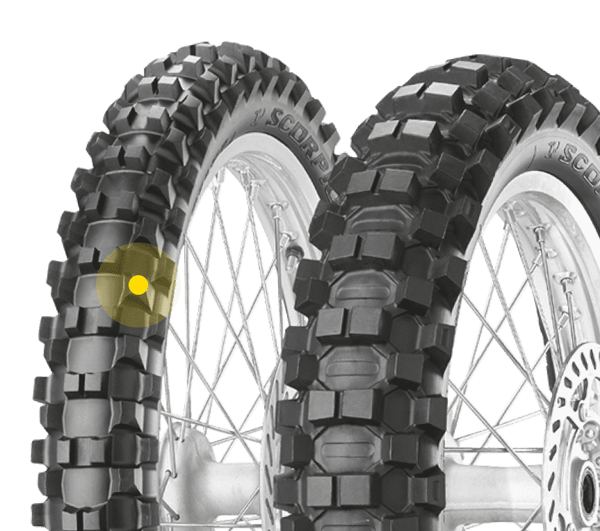Pneu Moto Pirelli Aro 19 70 100 19 42M Dianteiro Scorpion Mx Extra J