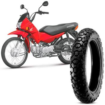 Pneu Moto Pop 100 Levorin Aro 14 80 100 14 49I Traseiro Dingo EVO