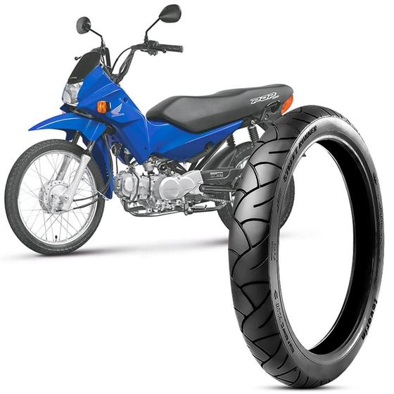 Pneu Moto Pop 110 Levorin Aro 17 60 100 17 33L Tl Dianteiro Street Runner