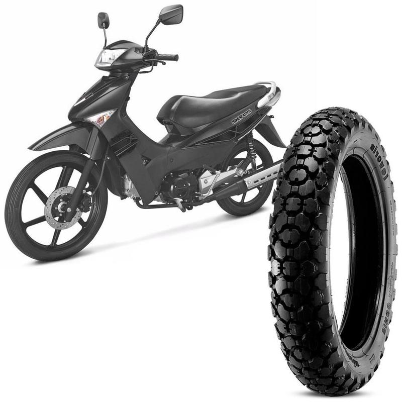 Pneu Moto Sky 125 Levorin Aro 14 80 100 14 49L Tt Traseiro Dingo EVO