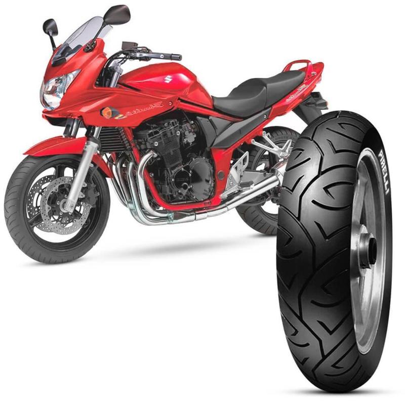 Pneu Moto Suzuki Bandit 600S Pirelli Aro 17 150 70 17 69H Tl Traseiro Sport Demon