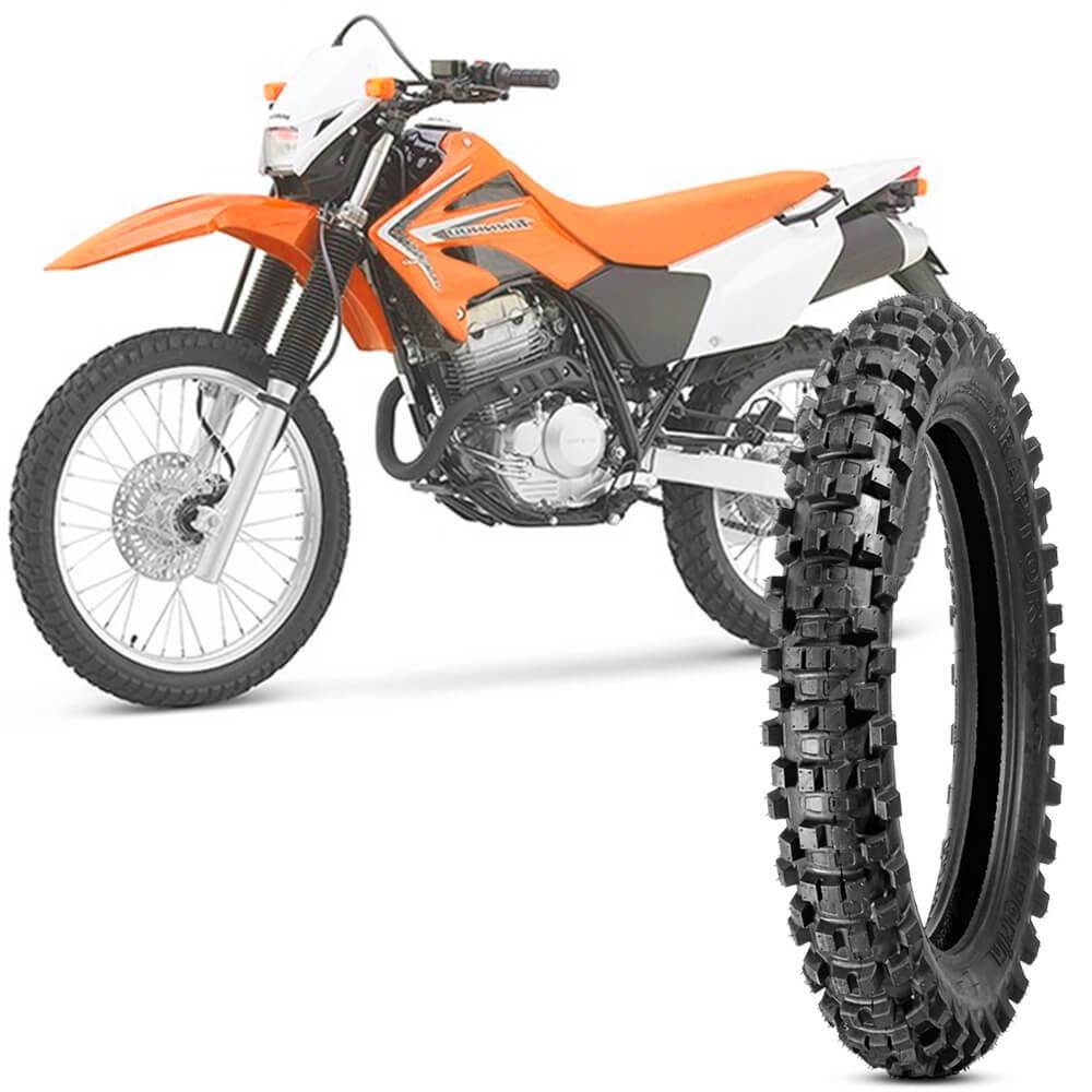 Pneu Moto Xr 250 Tornado Levorin Aro 18 110 100 18 Nhs Traseiro Raptor