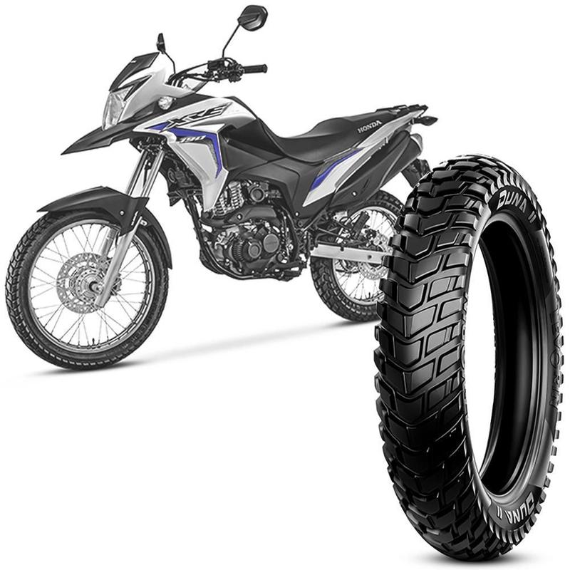 Pneu Moto Xre 190 Levorin Aro 17 110 90 17 60P Traseiro Duna EVO