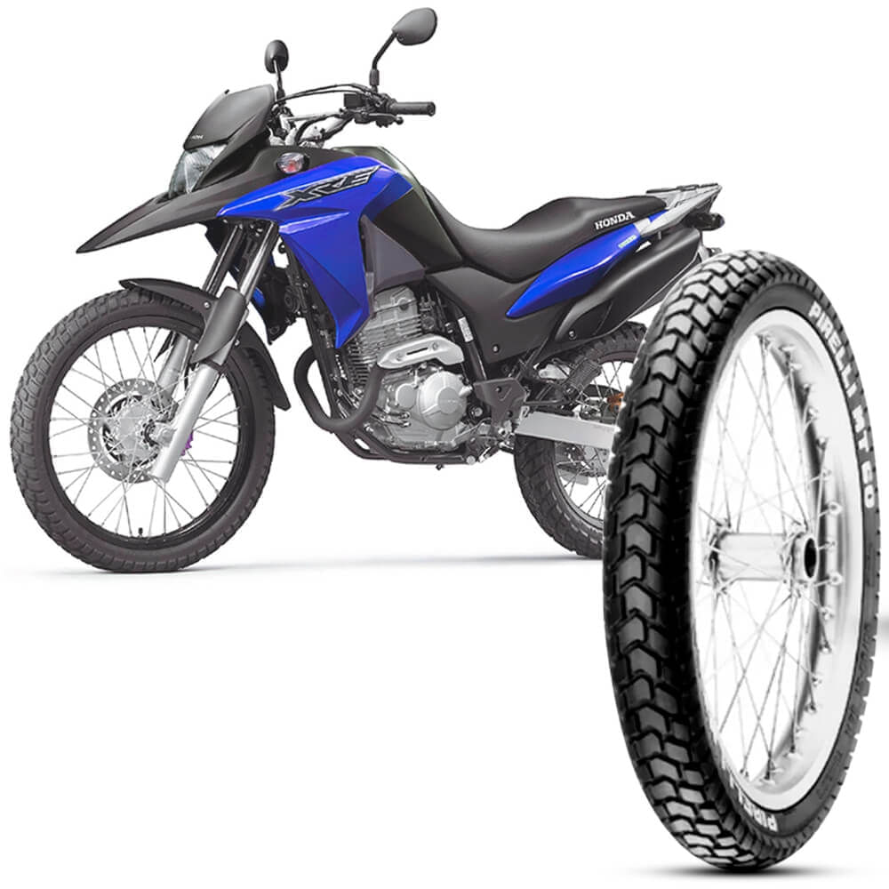 Pneu Moto Xre 300 Pirelli Aro 21 90 90 21 M C 54S Mst Dianteiro MT60