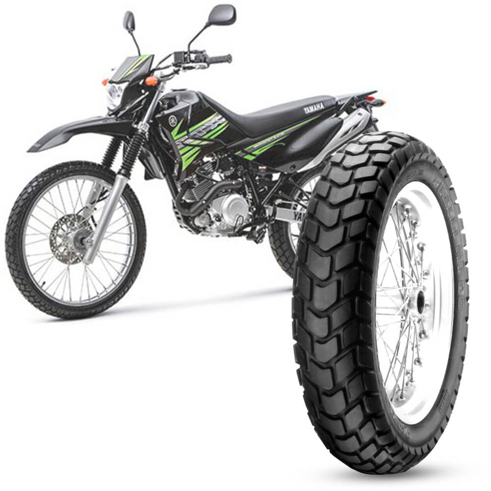 Pneu Moto Xtz 125 Pirelli Aro 18 120 80 18 62T Traseiro MT60
