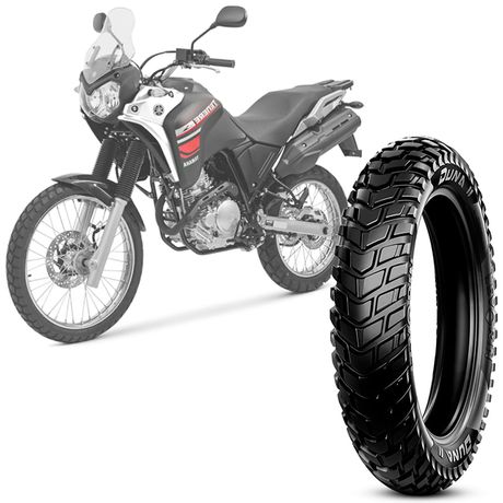 Pneu Moto Xtz 250 Lander Levorin Aro 18 120 80 18 62S Traseiro Dual Sport