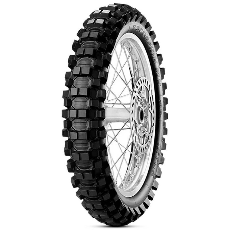 Pneu Moto Xtz Pirelli Aro 18 110 100 18 64M Traseiro Scorpion Mx Extra X
