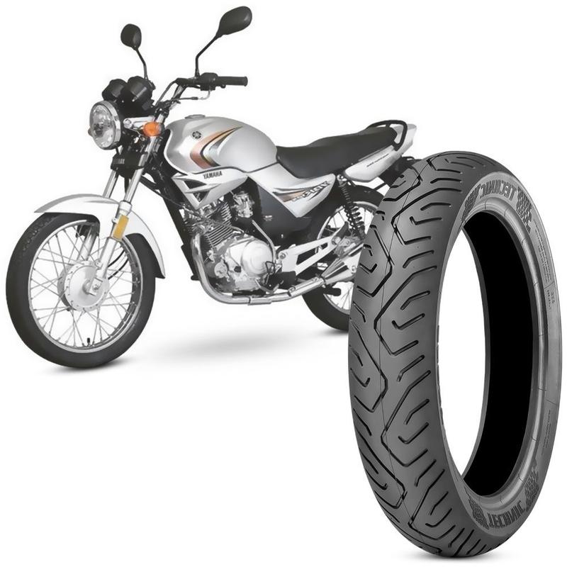 Pneu Moto Yamaha Ybr 125 Pirelli Aro 18 100 90 18 56P Tl Traseiro MT65