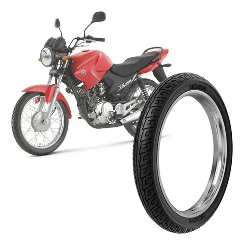 Pneu Moto Yamaha Ybr Rinaldi Aro 18 2 75 18 48P Dianteiro BS32
