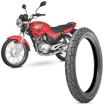 Pneu Moto Yamaha Ybr Technic Aro 18 100 90 18 62P Traseiro City Turbo Reinf