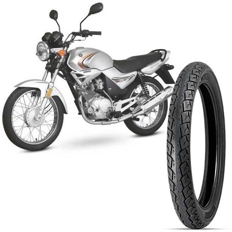 Pneu Moto Ybr 125 Factor Levorin Aro 18 90 90 18 57P M C