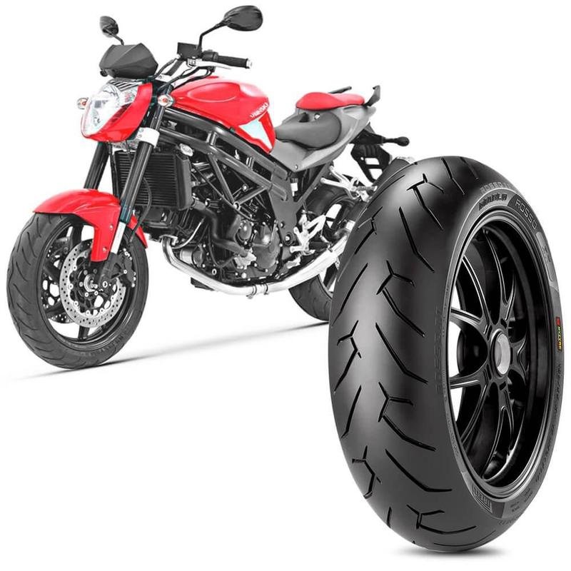 Pneu Moto Z 650 ABS Pirelli Aro 17 160 60 17 69W Tl Traseiro