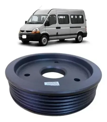 Polia Bomba Direção Hidráulica Renault Master 2010 2013