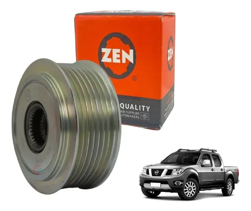 Polia Roda Livre Nissan Frontier 2 5 2006 2016 Zen 5607